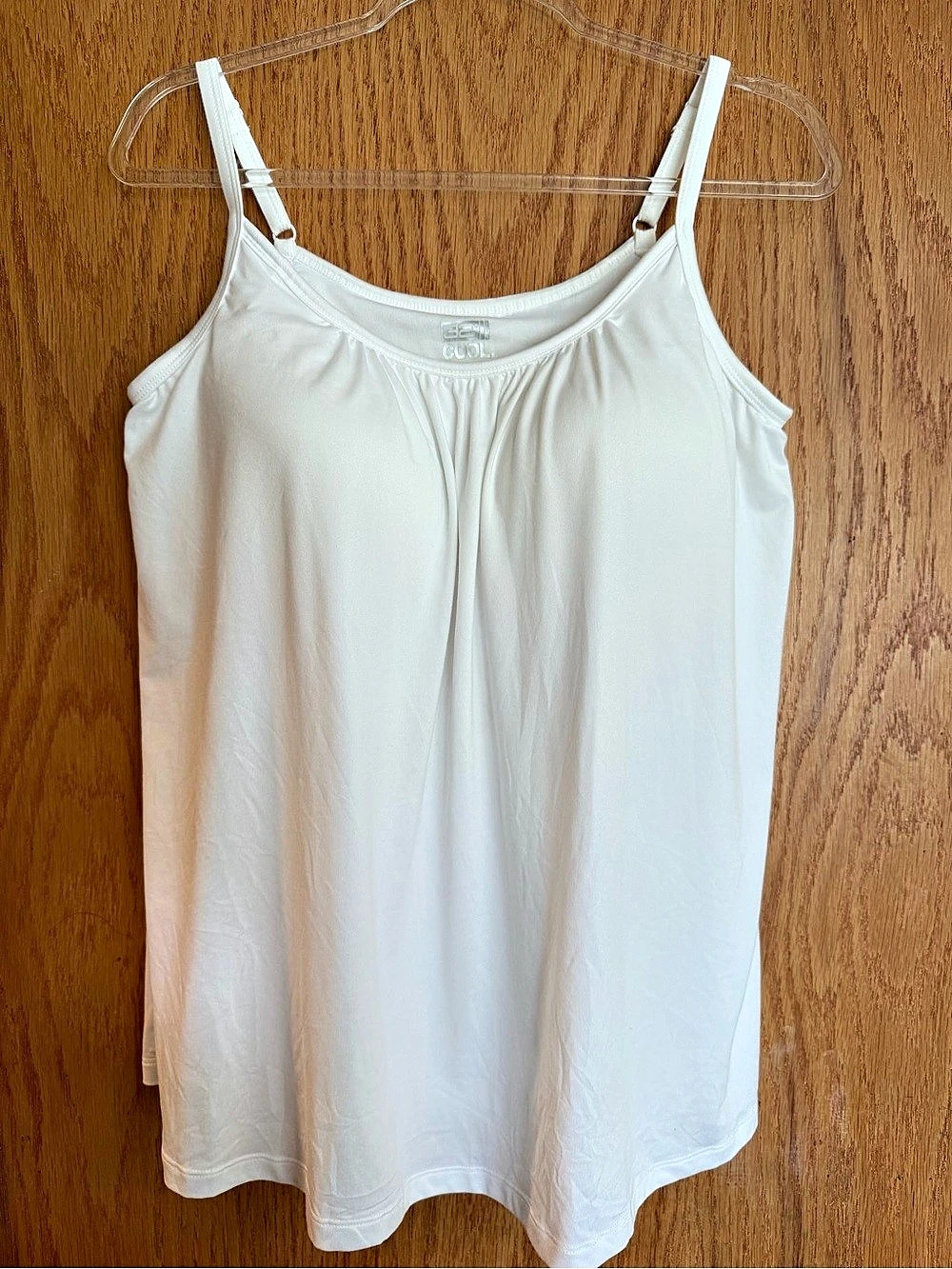 32 Degrees COOL Tank Top in White Size XL